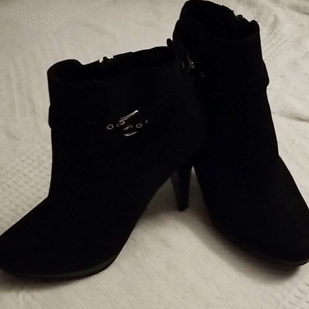 Black booties